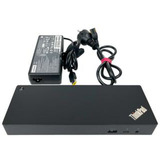 Lenovo Thunderbolt 3 Dock Gen 2 Reacondicionado, Estación de acoplamiento negro