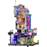 Lumibricks Cyberpunk Neoncity Cyber Couture Galleria, Juegos de construcción 