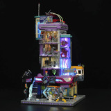 Lumibricks Cyberpunk Neoncity Cyber Couture Galleria, Juegos de construcción 