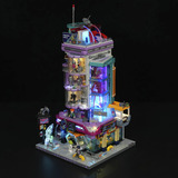 Lumibricks Cyberpunk Neoncity Cyber Couture Galleria, Juegos de construcción 