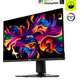 MSI MAG 271QPXDE QD-OLED E2 pantalla para PC 67,3 cm (26.5") 2560 x 1440 Pixeles Wide Quad HD Negro, Monitor de gaming negro, 67,3 cm (26.5"), 2560 x 1440 Pixeles, Wide Quad HD, QD-OLED, 0,03 ms, Negro
