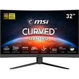 MSI Optix G32CQ4DE 80 cm (31.5") 2560 x 1440 Pixeles Wide Quad HD LED Negro, Monitor de gaming negro, 80 cm (31.5"), 2560 x 1440 Pixeles, Wide Quad HD, LED, 1 ms, Negro