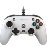 Nacon Pro Compact Controller Blanco USB Gamepad Xbox One, Xbox Series S, Xbox Series X blanco, Gamepad, Xbox One, Xbox Series S, Xbox Series X, Alámbrico, USB, Blanco, 3 m