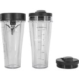 Ninja Licuadora con Auto-iQ, Batidora depie negro/Plateado