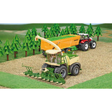 SIKU FARMER Krone BIG X580 Picadora de maíz, Automóvil de construcción 
