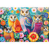 Schmidt Spiele Búhos y flores, Puzzle 