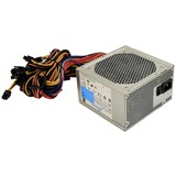 Seasonic SSP-500JT unidad de fuente de alimentación 500 W 20-pin ATX ATX Plata, Fuente de alimentación de PC gris, 500 W, 100 - 240 V, 492 W, 50/60 Hz, 125 W, 492 W