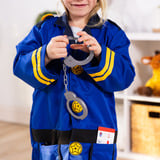 Spin Master - Disfraz Policía Niño y Niña de 3 a 6 Años, con Esposas, Chaqueta, Silbato, Placa, Walkie-Talkie y Más - 6075144 - Juguetes Niños 3 Años + - Regalo Niño 3 Años + - Juegos Infantiles, Juego de rol con Esposas, Chaqueta, Silbato, Placa, Walkie-Talkie y Más - 6075144 - Juguetes Niños 3 Años + - Regalo Niño 3 Años + - Juegos Infantiles, Disfraz, Niño, Unisex, Uniforme, Policía, Azul, Amarillo