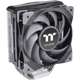 Thermaltake Toughair 310 Procesador Enfriador 12 cm Negro, Plata, Disipador de CPU Enfriador, 12 cm, 500 RPM, 2000 RPM, 23,6 dB, 58,35 cfm