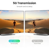 UGREEN CM506 Wireless HDMI Extender, Alargador de HDMI plateado