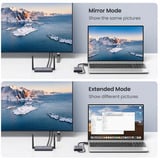 UGREEN CM506 Wireless HDMI Extender, Alargador de HDMI plateado