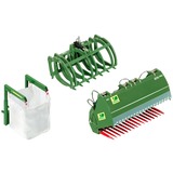 Wiking Juego de herramientas para cargadora frontal Bressel und Lade, Automóvil de construcción 