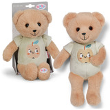 ZAPF Creation BABY born for babies Teddy 26cm, Peluches marrón claro, Oso de juguete, 0 año(s)