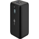 goobay Powerbank para portátil 20.000 mAh con Power Delivery, Banco de potencia negro