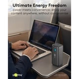 goobay Powerbank para portátil 20.000 mAh con Power Delivery, Banco de potencia negro
