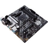 ASUS PRIME B550M-A WIFI II AMD B550 Zócalo AM4 micro ATX, Placa base negro/Plateado, AMD, Zócalo AM4, AMD Ryzen™ 3, AMD Ryzen™ 5, AMD Ryzen™ 7, 3rd Generation AMD Ryzen™ 9, AMD Ryzen 9 5th Gen, Zócalo AM4, DDR4-SDRAM, 128 GB