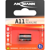 Ansmann A 11 Batería de un solo uso Alcalino Batería de un solo uso, Alcalino, 6 V, 1 pieza(s), Naranja, Ampolla