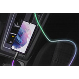 Ansmann Cable USB-A a USB tipo C negro/Transparente