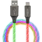 Ansmann Cable USB-A a USB tipo C negro/Transparente