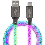 Ansmann Cable USB-A a USB tipo C negro/Transparente