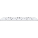 Apple Magic Keyboard teclado Bluetooth QWERTY Inglés del Reino Unido Blanco plateado/blanco, Mini, Bluetooth, QWERTY, Blanco