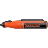 BLACK+DECKER Herramienta multifunción BCRT8IK-XJ, 7,2 voltios naranja/Negro