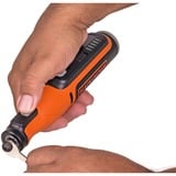 BLACK+DECKER Herramienta multifunción BCRT8IK-XJ, 7,2 voltios naranja/Negro