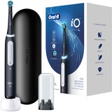 Braun iO Series 4 Adulto Negro, Cepillo de dientes eléctrico negro, Adulto, Cuidados diarios, Sensible, Super sensitive, Blanqueador, Negro, 4 x 30 s, Negro, Alrededor