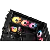 Corsair NAUTILUS II 360 RS ARGB Refrigerador líquido para CPU, Refrigeración por agua negro