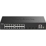 D-Link DGS-1530-20/E, Interruptor/Conmutador negro