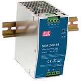 D-Link DIS-N240-48 unidad de fuente de alimentación 240 W Acero inoxidable 240 W, 90 - 264 V, 47 - 63 Hz, 2.5/115VC, 1.3/230VC, 28 ms, 88,5%
