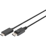 Digitus Cable adaptador DisplayPort > HDMI 4K negro