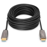 Digitus Cable híbrido de fibra óptica HDMI AOC, UHD 8K negro
