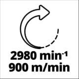 EINHELL Lijadora de banda de pie TC-US 350, Esmeriladora doble rojo/Negro