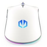 ENDORFY GEM Onyx White, Ratones para gaming blanco/Gris