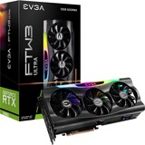 EVGA GeForce RTX 3080 12GB FTW3 NVIDIA GDDR6X, Tarjeta gráfica GeForce RTX 3080, 12 GB, GDDR6X, 384 bit, 7680 x 4320 Pixeles, PCI Express 4.0