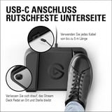 Elgato 10GBF9901 pedal de efectos Pedal de expresión Negro, Pedales negro, Pedal de expresión, Negro, 244 mm, 175 mm, 49 mm, 930 g