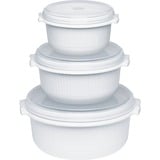 Emsa 459061200 recipiente de almacenar comida Blanco 3 pieza(s), Caja blanco, Blanco, Alemania, 190 mm, 200 mm, 250 mm, 370 g