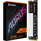 GIGABYTE AORUS Gen4 7000E SSD 2TB, Unidad de estado sólido negro