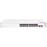 Hewlett Packard Enterprise Aruba Instant On 1830 24G 2SFP Gestionado L2 Gigabit Ethernet (10/100/1000) 1U, Interruptor/Conmutador Gestionado, L2, Gigabit Ethernet (10/100/1000), Bidireccional completo (Full duplex), Montaje en rack, 1U