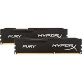 HyperX FURY HX432C16FB3K2/16 módulo de memoria 16 GB 2 x 8 GB DDR4 3200 MHz, Memoria RAM negro, 16 GB, 2 x 8 GB, DDR4, 3200 MHz, 288-pin DIMM