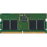 Kingston ValueRAM módulo de memoria 8 GB 1 x 8 GB DDR5 5600 MT/s, Memoria RAM verde, 8 GB, 1 x 8 GB, DDR5, 262-pin SO-DIMM