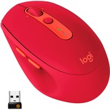 Logitech Wireless Mouse M590 Multi-Device Silent ratón mano derecha RF inalámbrica + Bluetooth Óptico 1000 DPI rojo, mano derecha, Óptico, RF inalámbrica + Bluetooth, 1000 DPI, Rojo