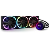 NZXT RL-KRX73-R1 sistema de refrigeración para ordenador Procesador Sistema de refrigeración líquida todo en uno 12 cm Negro, Refrigeración por agua negro, Sistema de refrigeración líquida todo en uno, 12 cm, 52,44 cfm, Negro