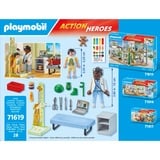 PLAYMOBIL Action Heroes Pediatra con Osito de Peluche, Juegos de construcción 