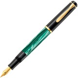 Pelikan Classic M200/M, Pluma estilográfica verde/Negro