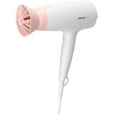 Philips 3000 series BHD300/00 secador 1600 W Rosa, Blanco, Secador de pelo blanco/Rosa, CC, Rosa, Blanco, 1,8 m, 1600 W, 220–240