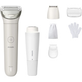 Philips BRL159/00, Ladyshaver blanco/Plateado