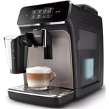 Philips Series 2200 EP2235/40 Cafeteras espresso completamente automáticas, Superautomática negro/marrón zinc, Máquina espresso, 1,8 L, Granos de café, Molinillo integrado, 1500 W, Negro, Marrón