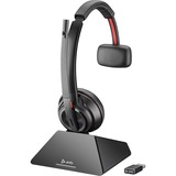 Plantronics Savi 8210 UC Auriculares Diadema Negro, Auriculares con micrófono negro, Auriculares, Diadema, Oficina/Centro de llamadas, Negro, Inalámbrico, 100 - 6800 Hz